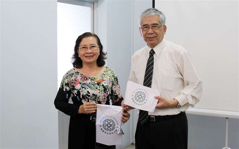 Hợp tác đào tạo nguồn nhân lực với Hiệp hội Thương mai Đài Loan