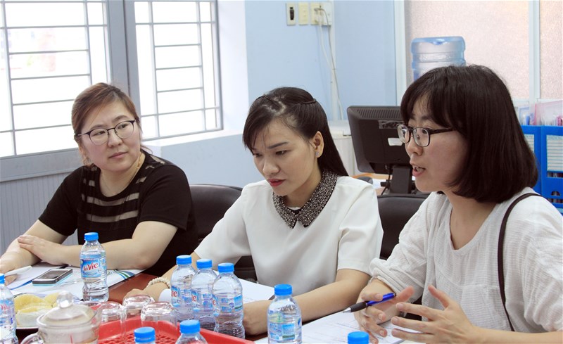 Đại học quốc gia JEJU Hàn Quốc đặt vấn đề hợp tác với Trường