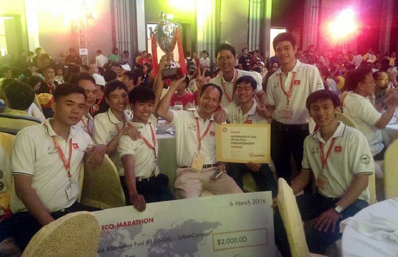 Đại học Lạc Hồng vô địch Shell Eco marathon 2016