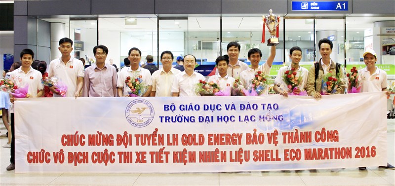 Đại học Lạc Hồng vô địch Shell Eco Marathon 2016