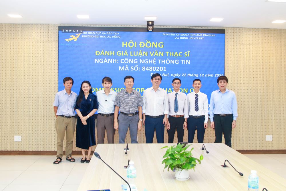 Khoa Sau đại Học Tổ Chức Thành Công Hội đồng Bảo Vệ Luận Văn Thạc Sĩ 