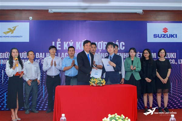 Công ty TNHH Việt Nam Suzuki mong cùng LHU tạo nên lịch sử mới