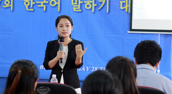 Đi tìm gương mặt đại diện Ngành Hàn tham gia Cuộc thi nói tiếng Hàn