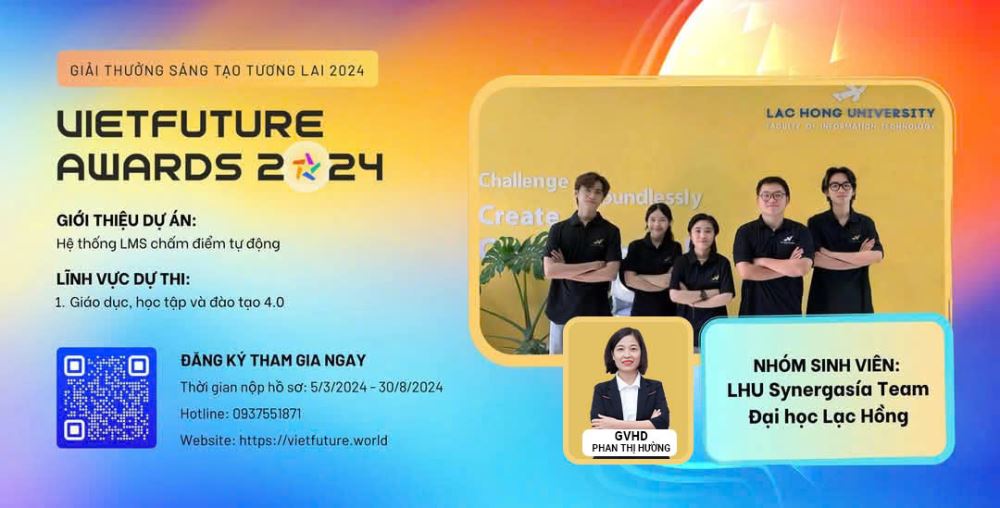 Tự hào sinh viên LHU tại VietFuture 2024